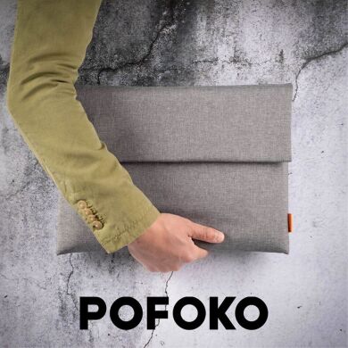 Універсальна сумка POFOKO Sleeve Bag для ноутбука діагоналлю 13 дюймів - Grey