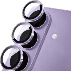 Защитное стекло на камеру RURIHAI Lens Protector для Samsung Galaxy S26 Plus (S947) / Galaxy S26 (S942) - Light Purple