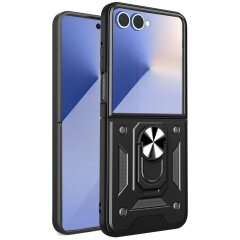 Защитный чехол Deexe Armor Shield (FF) для Samsung Galaxy Flip 7 - Black