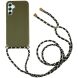 Захисний чохол Deexe Astra Case для Samsung Galaxy S26 Plus - Army Green