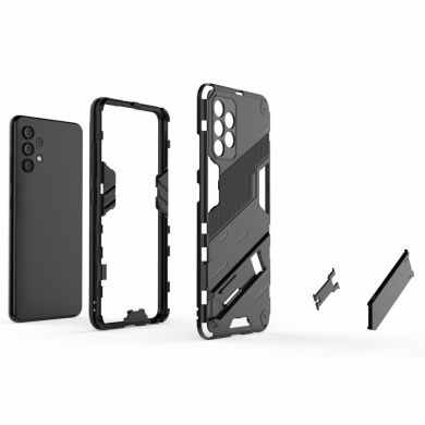 Защитный чехол Deexe Bibercas для Samsung Galaxy A32 (А325) - Black
