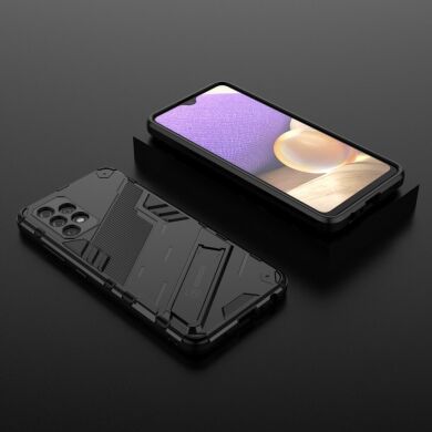 Защитный чехол Deexe Bibercas для Samsung Galaxy A32 (А325) - Black
