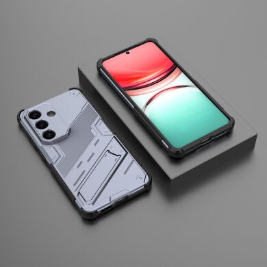 Защитный чехол Deexe Bibercas для Samsung Galaxy S26 Plus (S947) - Grey