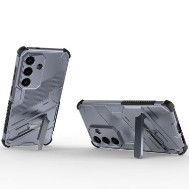 Защитный чехол Deexe Bibercas для Samsung Galaxy S26 Plus (S947) - Grey