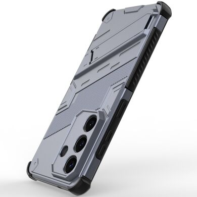 Защитный чехол Deexe Bibercas для Samsung Galaxy S26 Plus (S947) - Grey