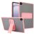 Защитный чехол Deexe Crystal Kickstand для Samsung Galaxy Tab A9 Plus (X210/216) - Pink