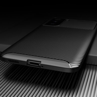 Защитный чехол Deexe Fusion для Samsung Galaxy S21 Plus - Black