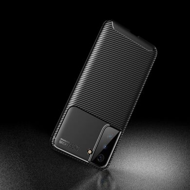 Захисний чохол Deexe Fusion для Samsung Galaxy S21 Plus - Black
