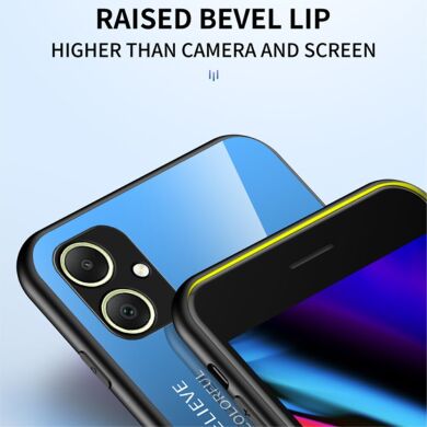 Защитный чехол Deexe Gradient Color для Samsung Galaxy A05 (A055) - Black / Blue