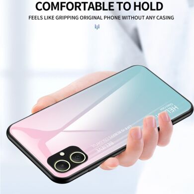 Захисний чохол Deexe Gradient Color для Samsung Galaxy A05 (A055) - Pink / Blue