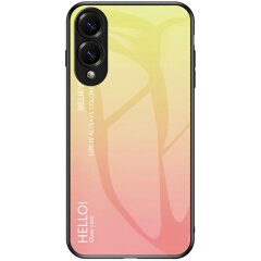 Защитный чехол Deexe Gradient Color для Samsung Galaxy S25 Edge (S937) - Yellow