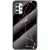 Захисний чохол Deexe Gradient Pattern для Samsung Galaxy A73 - Black / Gold