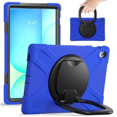 Защитный чехол Deexe Hand Grip для Samsung Galaxy Tab S10 FE Plus - Blue