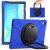 Защитный чехол Deexe Hand Grip для Samsung Galaxy Tab S10 FE Plus - Blue