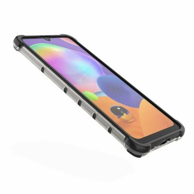 Захисний чохол Deexe Honeycomb Series для Samsung Galaxy A31 (A315) - White