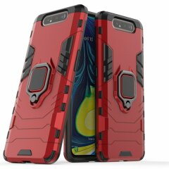 Захисний чохол Deexe Hybrid Case для Samsung Galaxy A80 (A805) - Red