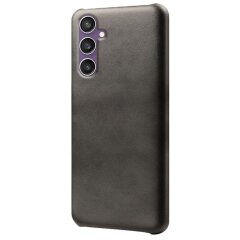 Захисний чохол Deexe Leather Back Cover для Samsung Galaxy S23 FE - Black