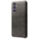 Защитный чехол Deexe Leather Back Cover для Samsung Galaxy S23 FE - Black. Фото 1 из 4