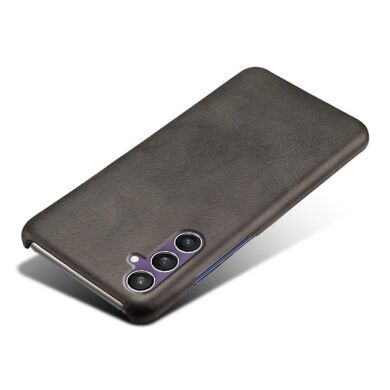 Захисний чохол Deexe Leather Back Cover для Samsung Galaxy S23 FE - Black