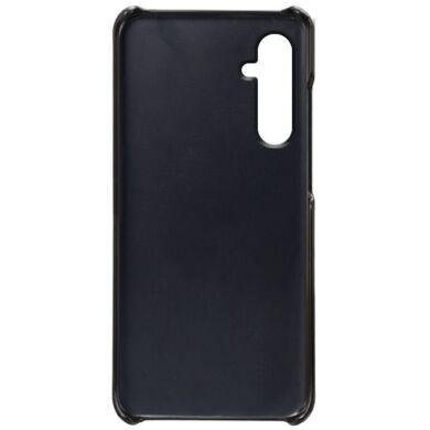 Защитный чехол Deexe Leather Back Cover для Samsung Galaxy S23 FE - Black