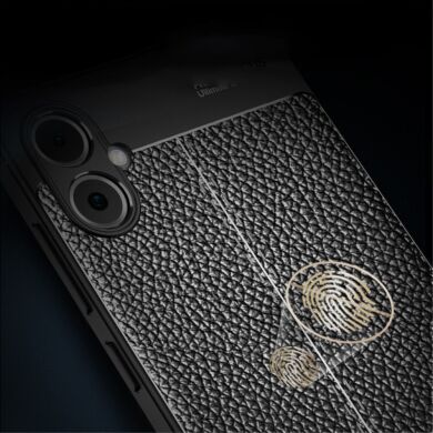 Защитный чехол Deexe Leather Cover для Samsung Galaxy A05 (A055) - Blue