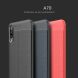 Захисний чохол Deexe Leather Cover для Samsung Galaxy A70 (A705) - Red
