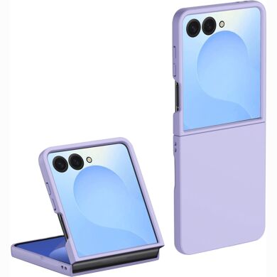 Защитный чехол Deexe Satin Case для Samsung Galaxy Flip 8 - Purple