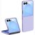 Защитный чехол Deexe Satin Case для Samsung Galaxy Flip 8 - Purple