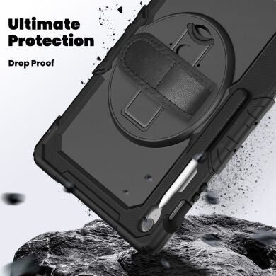 Защитный чехол Deexe Shockproof Case для Samsung Galaxy Tab S10 FE Plus - Black