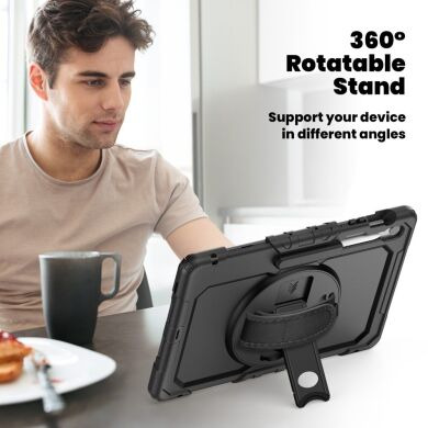 Защитный чехол Deexe Shockproof Case для Samsung Galaxy Tab S10 FE Plus - Black
