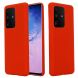 Защитный чехол Deexe Silicone Case для Samsung Galaxy S20 Ultra (G988) - Red. Фото 1 из 6