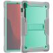 Защитный чехол Deexe Storm Stand для Samsung Galaxy Tab S10 FE Plus - Green / Grey. Фото 1 из 8
