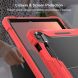Защитный чехол Deexe Storm Stand для Samsung Galaxy Tab S10 FE Plus - Green / Grey. Фото 4 из 8