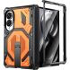 Защитный чехол Deexe Tank Stand для Samsung Galaxy Fold 8 - Orange. Фото 2 из 12