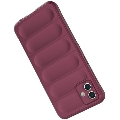 Защитный чехол Deexe Terra Case для Samsung Galaxy A04 (A045) - Wine Red
