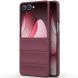Захисний чохол Deexe Terra Case (FF) для Samsung Galaxy Flip 7 - Wine Red