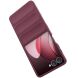 Захисний чохол Deexe Terra Case (FF) для Samsung Galaxy Flip 7 - Wine Red