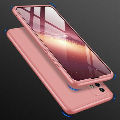 Защитный чехол GKK Double Dip Case для Samsung Galaxy A51 (А515) - Rose Gold