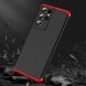 Захисний чохол GKK Double Dip Case для Samsung Galaxy S21 Ultra (G998) - Black / Red