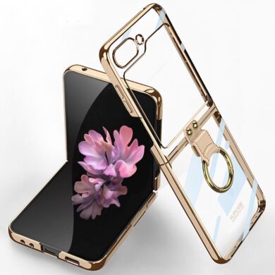 Защитный чехол GKK Elegant Case для Samsung Galaxy Flip 6 - Champagne Gold