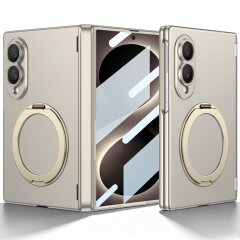 Захисний чохол GKK UltraThin Stand для Samsung Galaxy Fold 8 - Titanium Grey