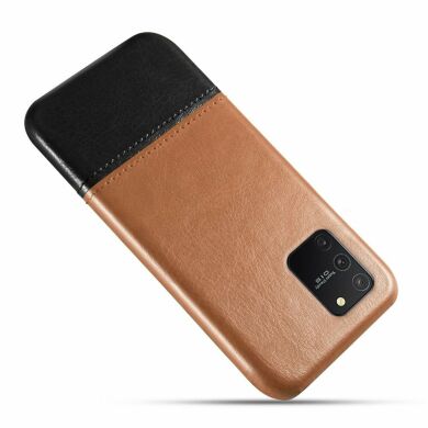 Защитный чехол KSQ Dual Color для Samsung Galaxy S10 Lite (G770) - Black Light Brown