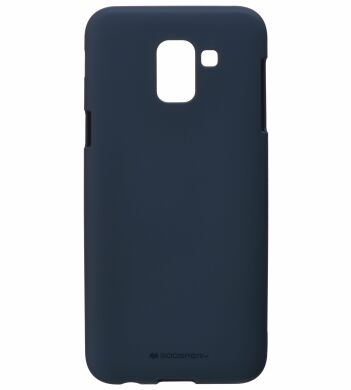 Защитный чехол MERCURY Soft Feeling для Samsung Galaxy J6 2018 (J600) - Midnight Blue
