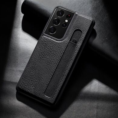Захисний чохол NILLKIN Aoge Leather Case для Samsung Galaxy S21 Ultra (G998) - Black