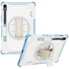 Защитный чехол Reframe Kickstand Strap для Samsung Galaxy Tab S7 / S8 / S9 / S9 FE (T870/T875/X700/X706/X710/X716/X510) - Blue