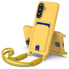 Защитный чехол Reframe Silicone Holder для Samsung Galaxy A27 (A276) - Yellow