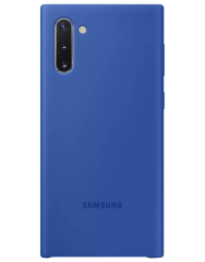 Захисний чохол Silicone Cover для Samsung Galaxy Note 10 (N970) EF-PN970TLEGRU - Blue