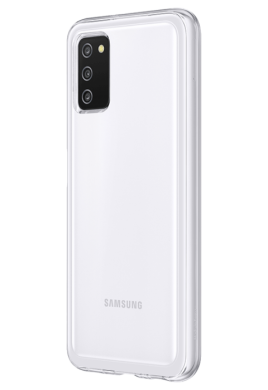 Защитный чехол Soft Clear Cover для Samsung Galaxy A03s (A037) EF-QA037TTEGRU - Transparent