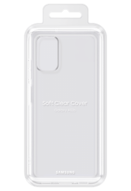 Защитный чехол Soft Clear Cover для Samsung Galaxy A03s (A037) EF-QA037TTEGRU - Transparent
