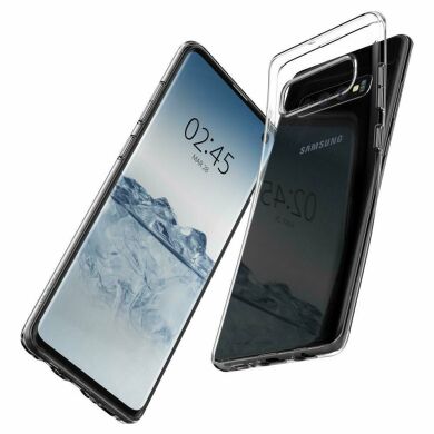 Захисний чохол Spigen (SGP) Liquid Crystal для Samsung Galaxy S10 (G973) - Crystal Clear